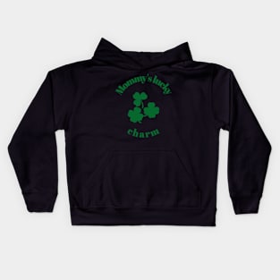 Mommy's Lucky Charm Kids Hoodie